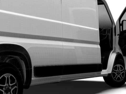 Citroen Jumper Van L3H2 HQInt UKspec 2026 3D Modell