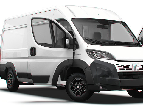 Fiat Ducato Van L3H2 HQInt 2026 UKspec 3D 模型