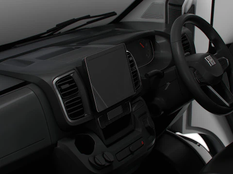 Fiat Ducato Van L3H2 HQInt 2026 UKspec 3D Model