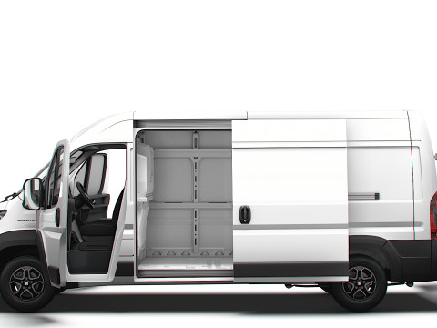 Fiat Ducato Van L3H2 HQInt 2026 UKspec 3Dモデル
