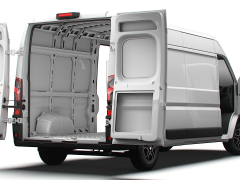 Fiat Ducato Van L3H2 HQInt 2026 UKspec 3Dモデル