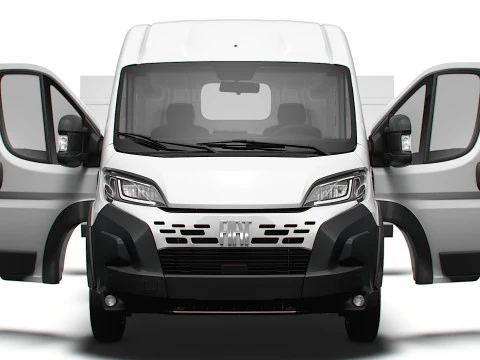 Fiat Ducato Van L3H2 HQInt 2026 UKspec 3D Model