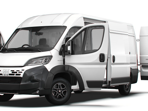 Fiat Ducato Van L3H2 HQInt 2026 UKspec 3Dモデル