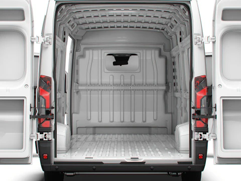 Fiat Ducato Van L3H2 HQInt 2026 UKspec 3D Model