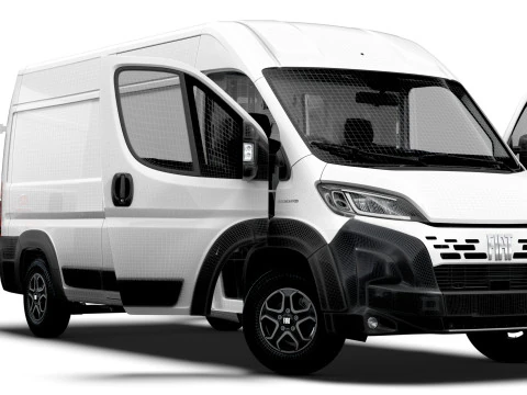 Fiat Ducato Van L3H2 HQInt 2026 UKspec 3D Model