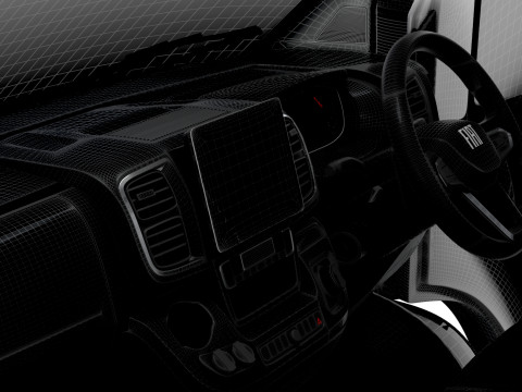 Fiat Ducato Van L3H2 HQInt 2026 UKspec 3Dモデル