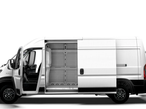 Fiat Ducato Van L3H2 HQInt 2026 UKspec 3D Model
