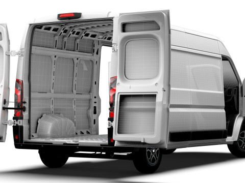 Fiat Ducato Van L3H2 HQInt 2026 UKspec 3Dモデル