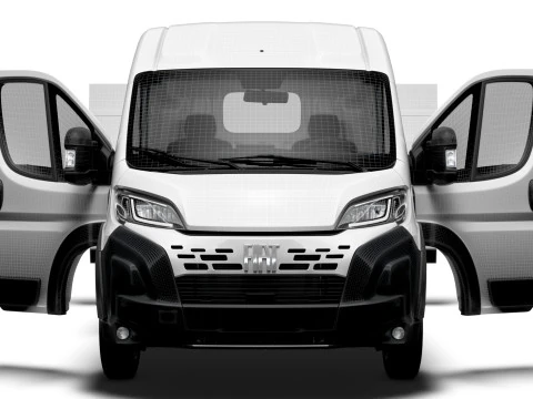 Fiat Ducato Van L3H2 HQInt 2026 UKspec 3D Model