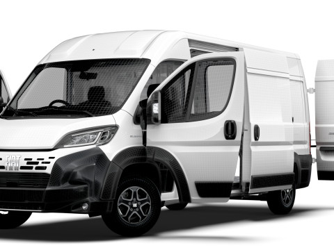 Fiat Ducato Van L3H2 HQInt 2026 UKspec 3Dモデル