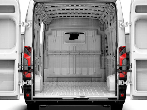 Fiat Ducato Van L3H2 HQInt 2026 UKspec 3D Model
