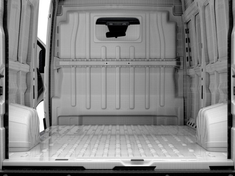 Fiat Ducato Van L3H2 HQInt 2026 UKspec 3Dモデル