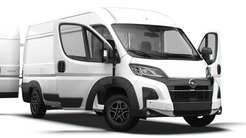 Opel Movano Van L3H2 HAInt 2026 especificaciones del Reino Unido Modelo 3D .c4d .max .obj .3ds .fbx .stl .blend 