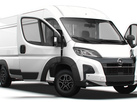 Opel Movano Van L3H2 HQInt 2026 UKspec 3D 模型
