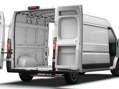 Opel Movano Van L3H2 HQInt 2026 UKspec Model 3D