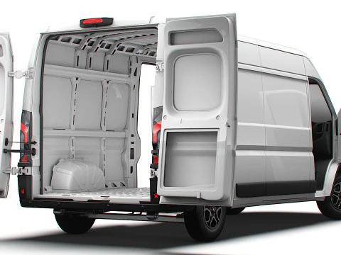 Opel Movano Van L3H2 HAInt 2026 especificaciones del Reino Unido Modelo 3D