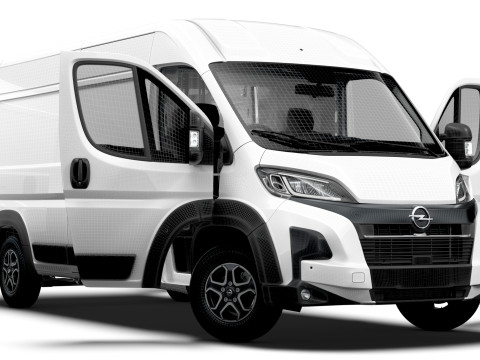 Opel Movano Van L3H2 HQInt 2026 UKspec Model 3D