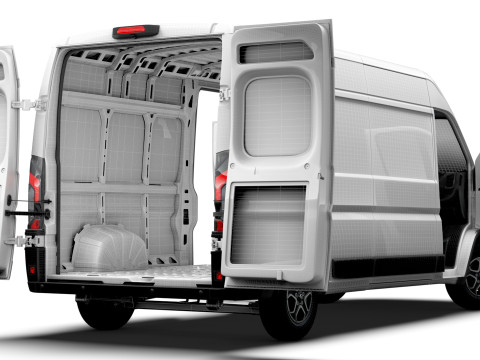 Opel Movano Van L3H2 HQInt 2026 UKspec Model 3D