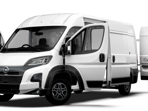 Opel Movano Van L3H2 HQInt 2026 UKspec Model 3D
