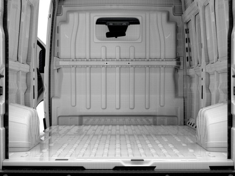 Opel Movano Van L3H2 HQInt 2026 UKspec Model 3D