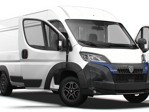 Peugeot Boxer Van L3H2 HQ Nel 2026 spec Modello 3D