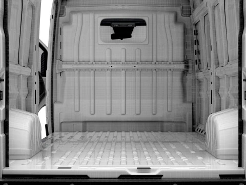 Peugeot Boxer Van L3H2 HQ 2026 İngiltere spesifikasyonunda 3D Model