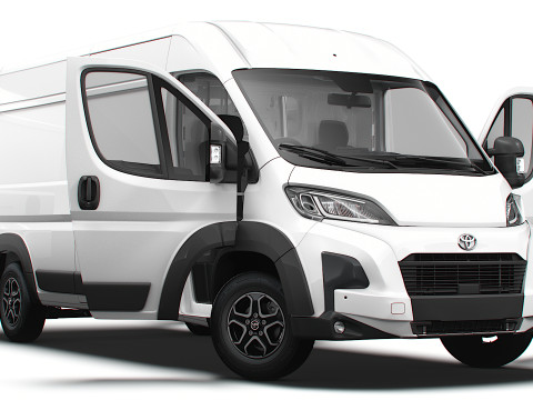 Toyota ProAce Max Van L3H2 HQ Int 2026 UKspec Modèle 3D