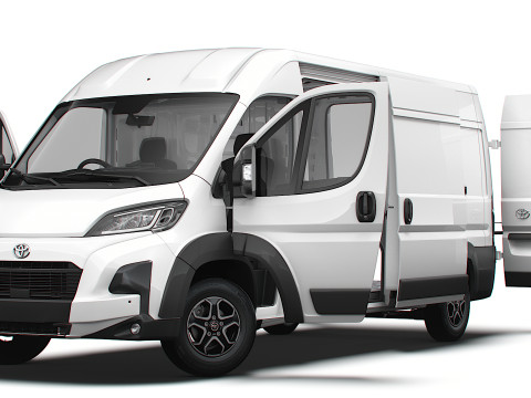 Toyota ProAce Max Van L3H2 HQ Int 2026 UKspec Modelo 3D