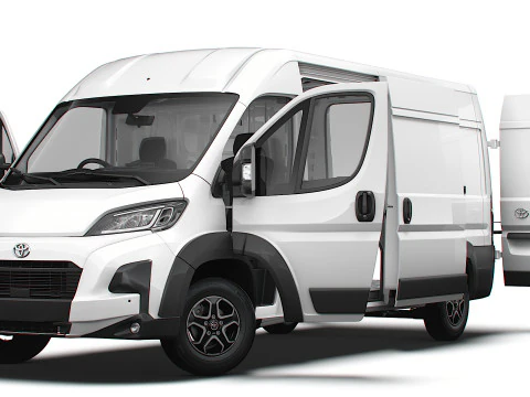 Toyota ProAce Max Van L3H2 HQ Int 2026 UKspec 3D Model