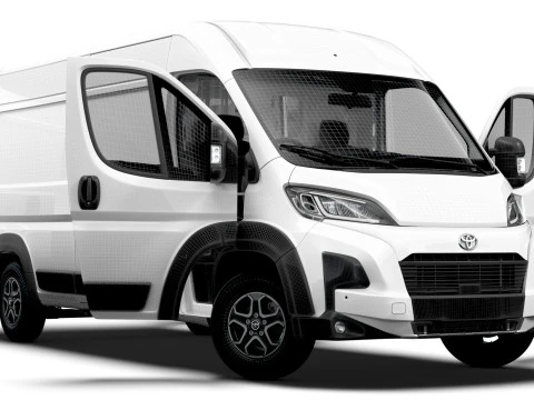 Toyota ProAce Max Van L3H2 HQ Int 2026 UKspec 3D Model