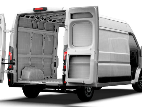 Toyota ProAce Max Van L3H2 HQ Int 2026 UKspec 3D Model