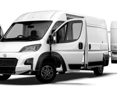 Toyota ProAce Max Van L3H2 HQ Int 2026 UKspec Modelo 3D