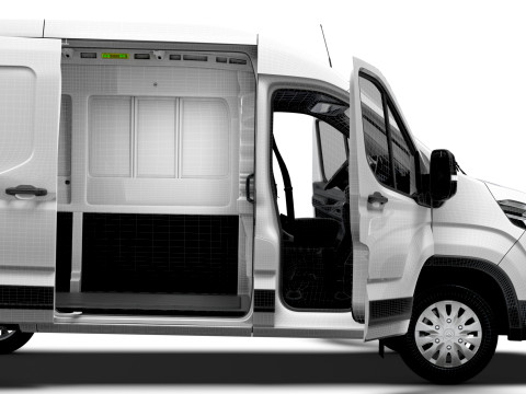 Maxus Deliver 9 Van L2H2 HQInterior 2025 3D 모델