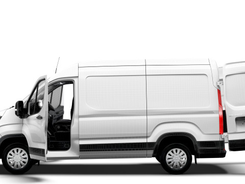 Maxus Deliver 9 Van L2H2 HQInterior 2025 3D 모델