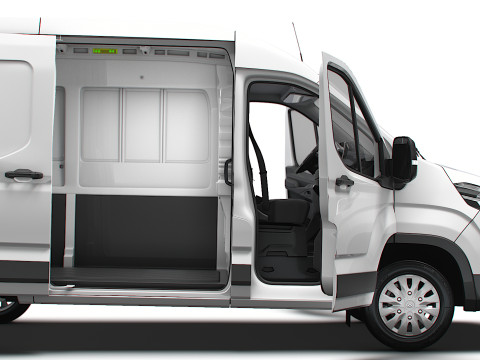 Maxus Deliver 9 Van L2H2 HQInterior 2025 3D 모델