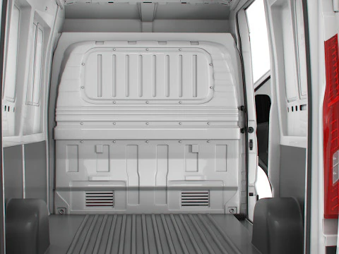Maxus Deliver 9 Van L2H2 HQInterior 2025 3D Model