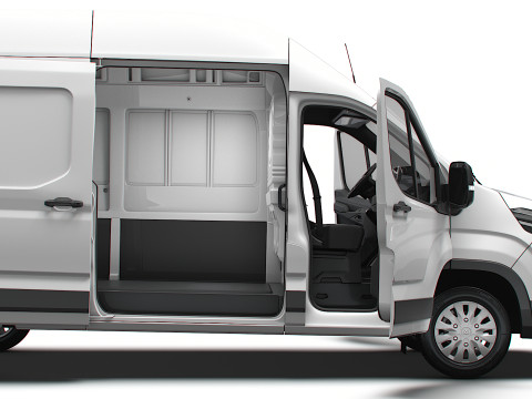 Maxus Deliver 9 Van L3H3 HQInterior 2025 3D Model
