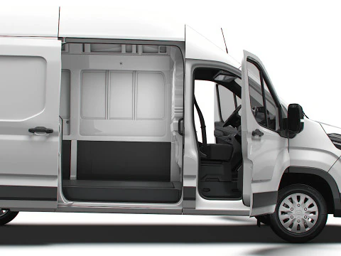 Maxus Deliver 9 Van L3H3 HQInterior 2025 3D Model