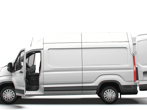Maxus Deliver 9 Van L3H3 HQInterior 2025 3D Model