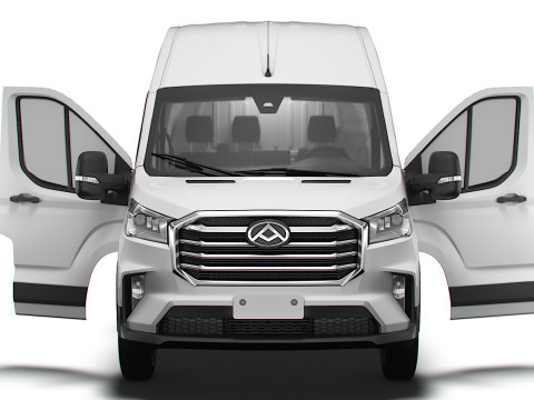 Maxus Deliver 9 Van L3H3 HQInterior 2025 3D Model