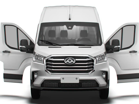 Maxus Deliver 9 Van L3H3 HQInterior 2025 3D Model
