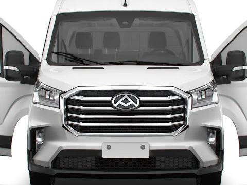 Maxus Deliver 9 Van L3H3 HQInterior 2025 3D Model