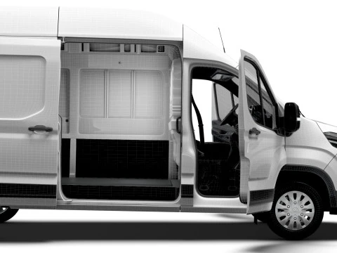 Maxus Deliver 9 Van L3H3 HQInterior 2025 3D Model