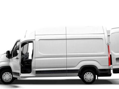 Maxus Deliver 9 Van L3H3 HQInterior 2025 3D Model