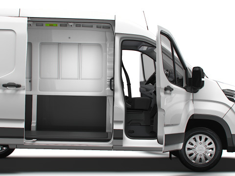 Maxus e Deliver 9 Van L2H2 HQInt 2025 3D Модель