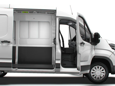 Maxus e Deliver 9 Van L2H2 HQInt 2025 3D Model