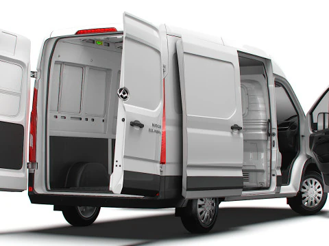 Maxus e Deliver 9 Van L2H2 HQInt 2025 3D Model