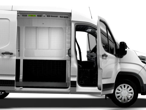 Maxus e Deliver 9 Van L2H2 HQInt 2025 3D Model