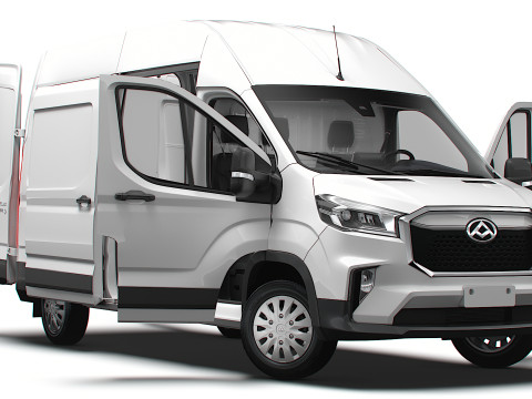 Maxus E Deliver 9 Van L3H3 HQInt 2025 Modèle 3D