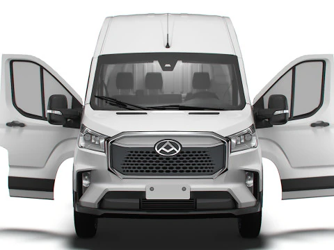 Maxus E Deliver 9 Van L3H3 HQInt 2025 3D Model
